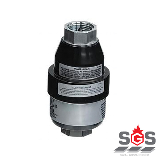 خرید شیر برک وی حفاظتی دیسپنسر و تلمبه سوخت sgs مدل ac-4