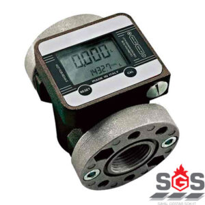 خرید لیتر شمار دیجیتال چرخ دنده سوخت گازوئیل و روغن SGS مدل FM-66