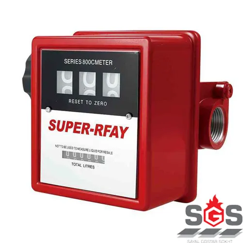 لیتر شمار سایز ۲ اینچ SGS مدل FM-120-4