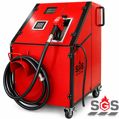 خرید ترولی توزیع سوخت مخزن دار ضد انفجار sgs مدل t128n